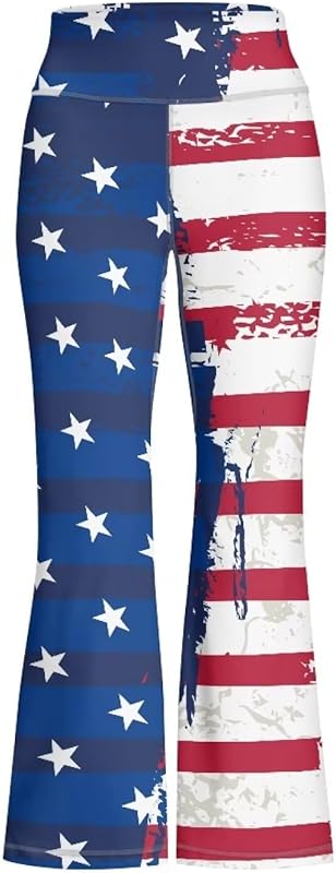 Girls' Athletic Leggings Bell Bottoms Kids Dance Running Yoga Pants High Waisted Workout Active Dance Tights