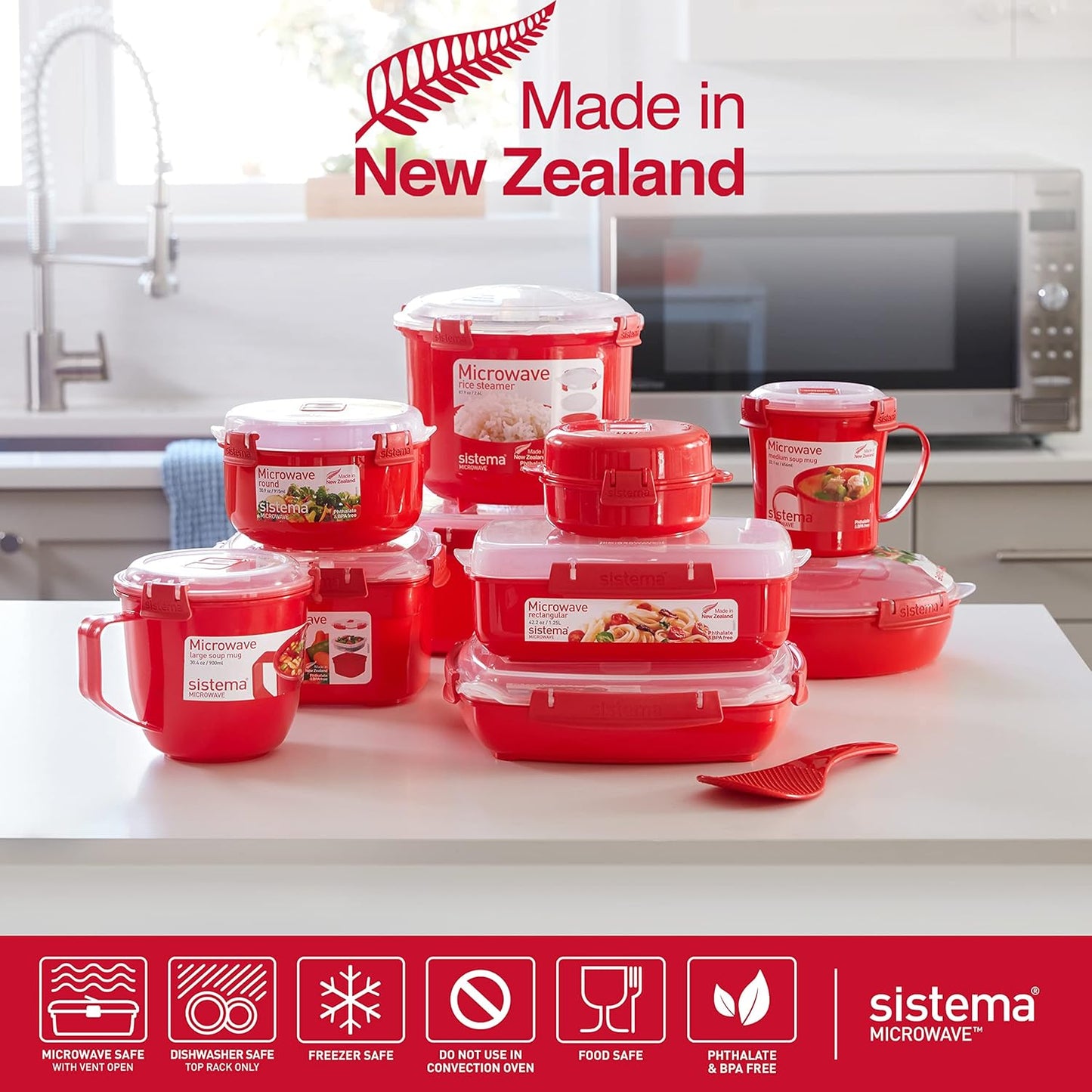 Sistema Microwave Steamer for Cooking Food and Vegetables with Steam Release Vent