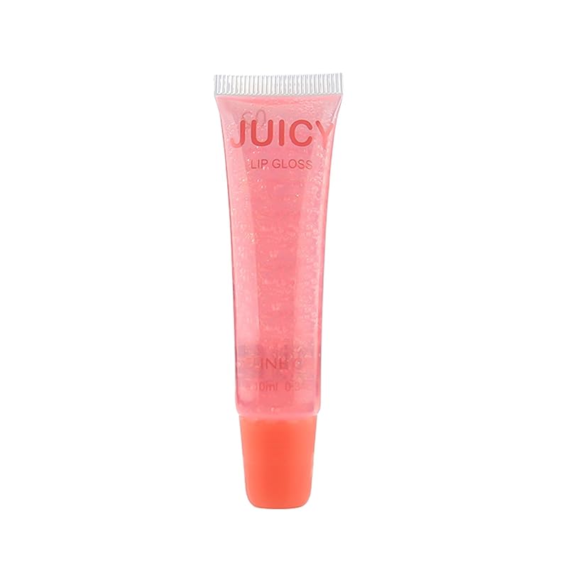 Juicy Lip Gloss, Lipgloss for Women and Girls, Lip Plumper, Lip Makeup Hydrating, Tinted Lip Balm, Colorful Lipgloss Moisturizing and Vibrant #nude