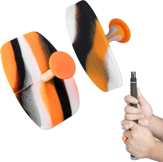 Golf Swing Trainer T Grip Aid, Golf Training Aid Correct Posture Club Swing Grip Pad, Golf Training Accessories - Golfer Beginner Accessories Tee Trainer