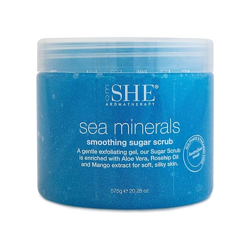 OM SHE Aromatherapy Lemon & Grapefruit Sugar Scrub