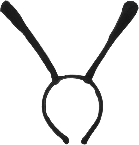 ABOOFAN Tentacle Headband Ant Antenna Headband Cartoon Animal Tentacle Hair Bands Hair Hoops Cosplay Party Makeup Headband (Black)
