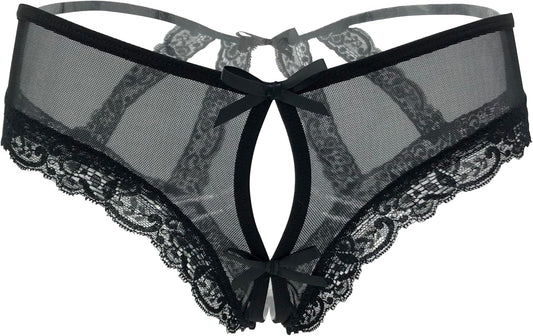Women’s lace briefs sexy panties with cage back