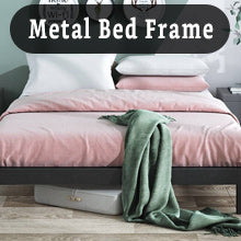 4PCS Metal Mattress Slide Stopper, Mattress Retainer Bar for Adjustable Beds, Non Slip Mattress Gripper, Mattress Stabilizer, Prevents Mattress Sliding for Bedroom Bed Frame
