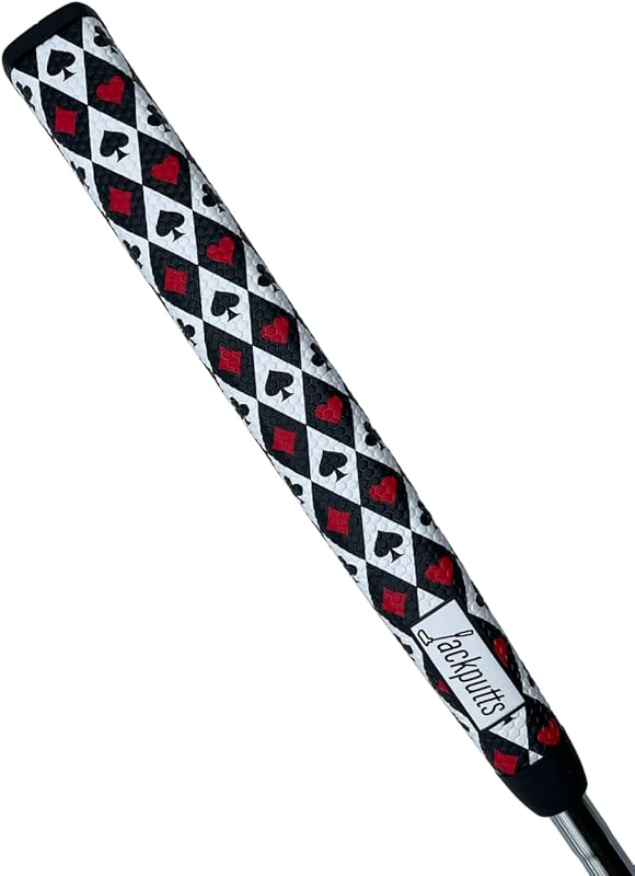 Midsize Pistol Putter Grip - Golf Club Grips for Men, Women and Juniors - Multiple Designs to Bring Fun and Style to the Course