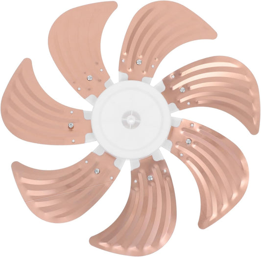 Aluminum Replacement Fan Blades Silent Design for Table and Floor Fans Efficient Airflow Easy Installation for Home Use