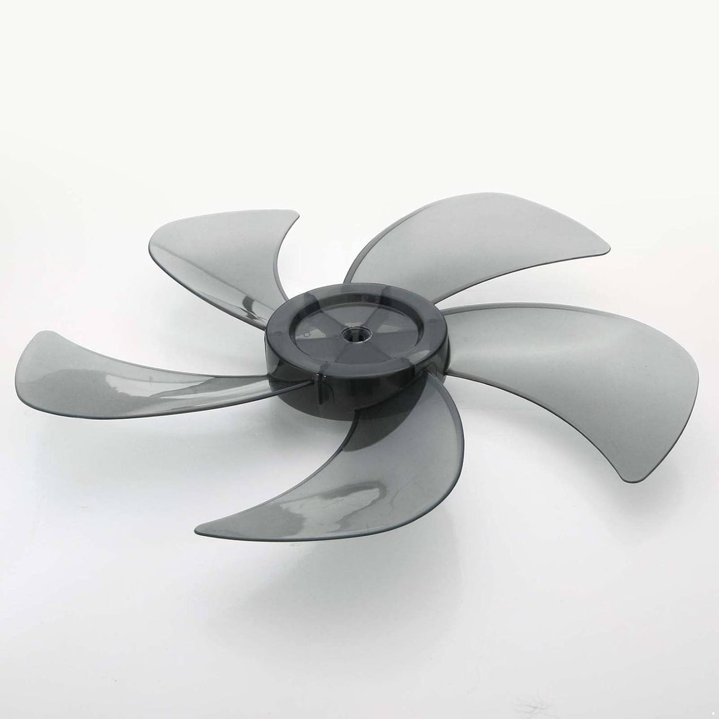 Plastic Fan Blade Replacement for Standing Pedestal Fan Table Fanner General Accessories with Nut Cover Type B 14 Inch