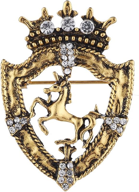 Brooches Pin for Men Shirts Collar Chain Brooch Pin Lapel Stick