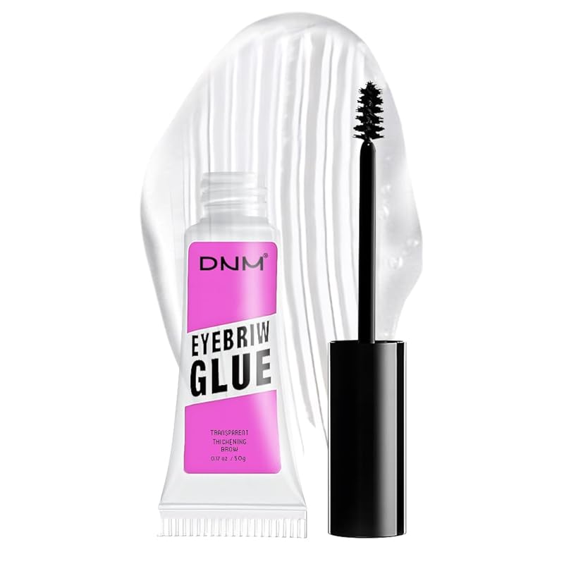 Tinted Thickening Eyebrow Mascara with Two Eyebrow Brushes,Brow Fast Sculpt,Waterproof,Transfer-proof,Eyebrow Tinting Kit- Cruelty Free - Light Medium Brown (1 Pack) (1Pc 01#Brown)