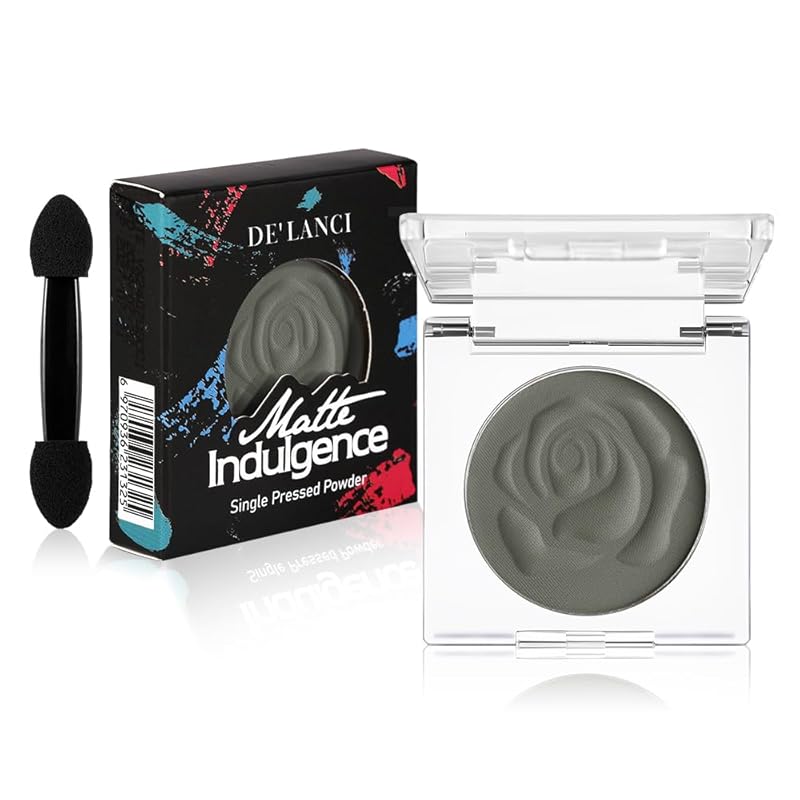 Single Shimmer Cream Eyeshadow, Rose Metallic Highly Pigmented Monochrome Eye shadow Palette, Blendable Sparkly Eye Glitter Waterproof Natural Mini EyeMakeup Brightener Highlighter for 24 hours makeup