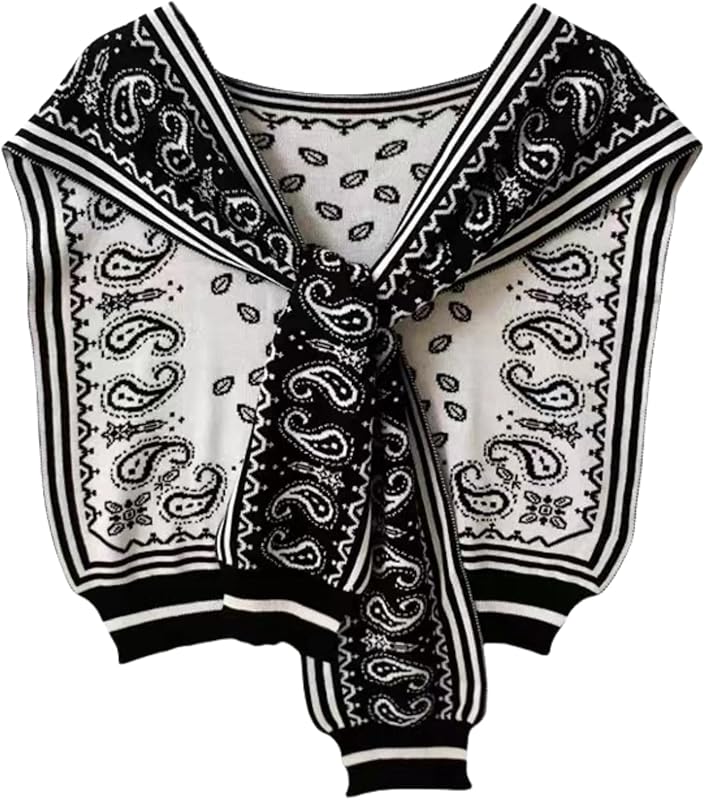 Sweater Shawl Wraps for Women Sweater Knitted Knotted Shawls Travel Casual Scarf Cape Shoulder Tops Fashion Wrap
