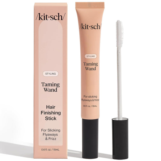 Kitsch Fly Away Stick for Hair - Edge Control Stick for Flyaways, Baby Hairs & Bangs - Taming Wand Hair Mascara - Travel Size Styling Essential – 18mL