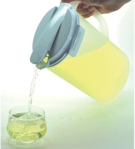 Asvel D-202 Water Pitcher, Drink Bio, White 8231