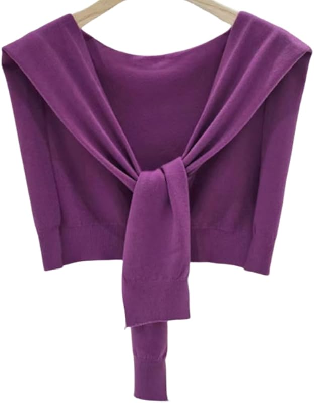Sweater Shawl Wraps for Women Sweater Knitted Knotted Shawls Travel Casual Scarf Cape Shoulder Tops Fashion Wrap