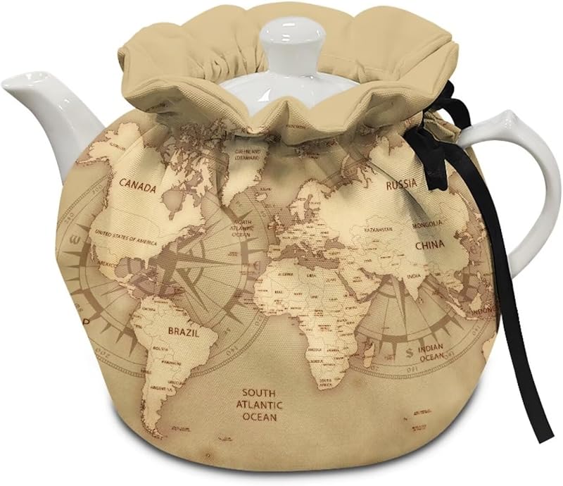 Teapot Thermal Cover Bohemian Mandala Print Tea Cozy for Tea Pot Insulated Suitable for Protecting Kettle Coffee Pot Breakfast Insulated Kitchen Coffee Table Decorative Accessories