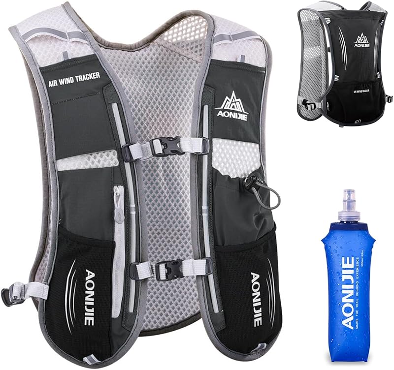 TRIWONDER Running Vest 5L 5.5L Hydration Water Pack Backpack for Women Men Runner Trail Race Marathon Cycling Hiking Jogging