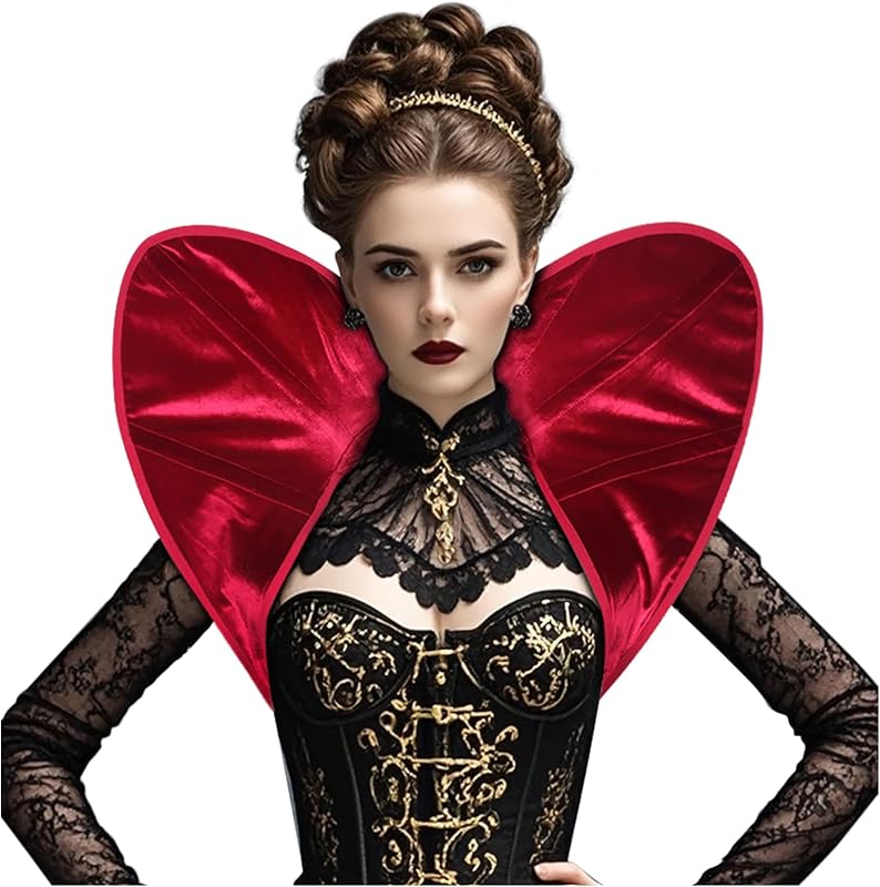 Joukavor Velvet Victorian Collar Women Gothic Vampire Neck Collar for Cosplay