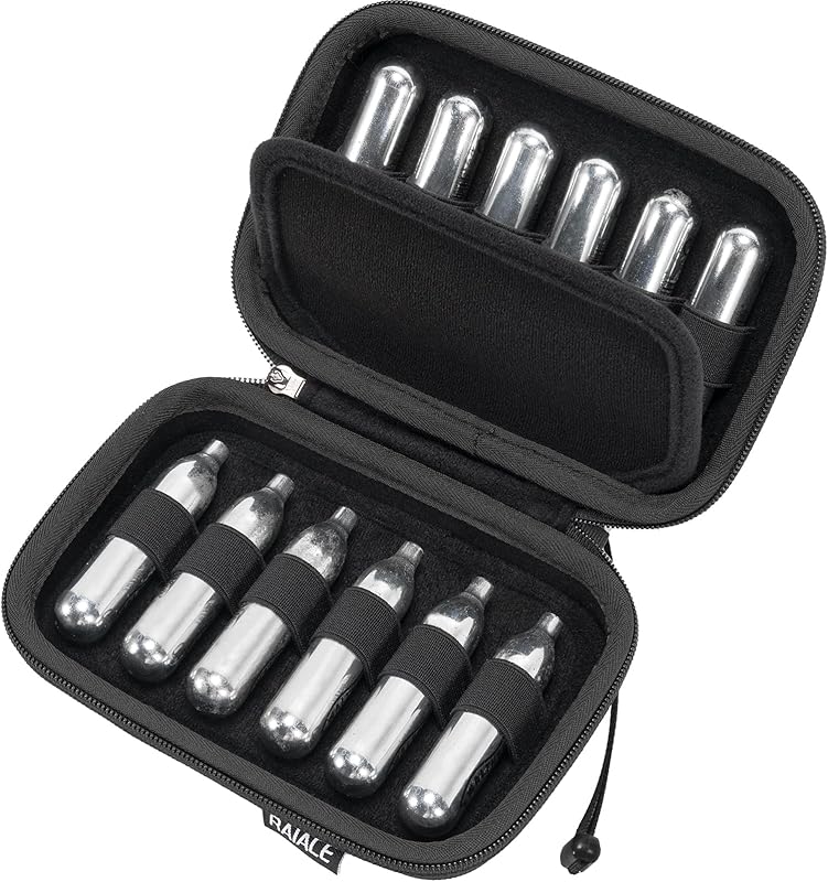 RAIACE CO2 Cartridges Storage Case Compatible with Crosman ... Umarexss ... Leland 12-Gram 8-Gram Powerlet Cartridges. (for Sale is case only, CO2 Cartridges are not Included.)