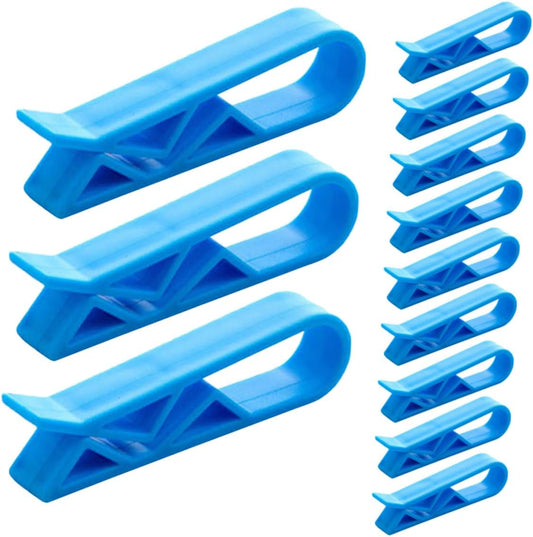 Unomor Kitchen Clips for Bags 40 Pcs Trash Bag Clips Heavy Duty Sealing Clips Bag Holder Clips for Trash Cans