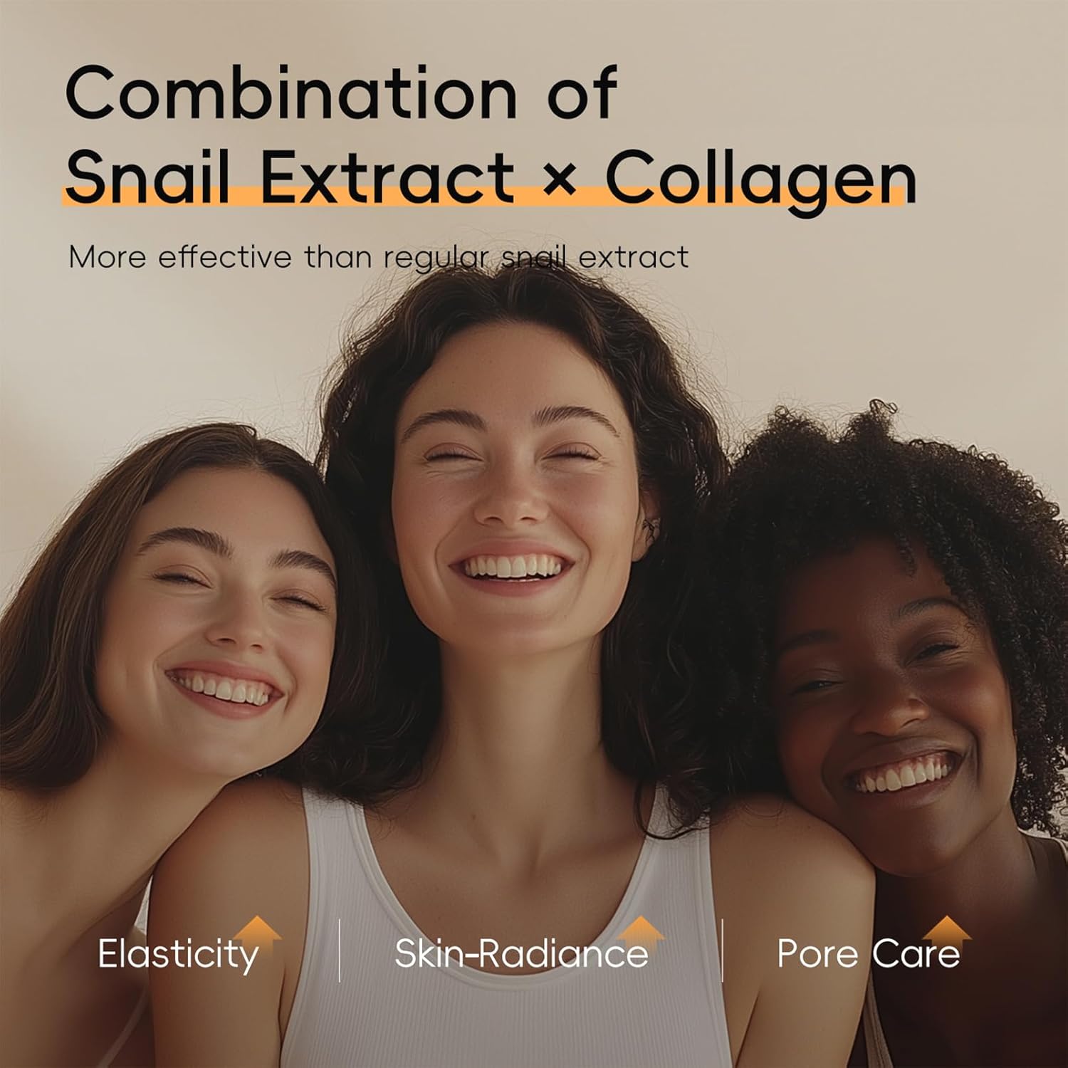 All About Snail Mucin Kit Korean Skin Care Set, Collagen Skincare Gift Set Hydrating & Lifting Skin, Snail Skin Care Products Set Cleanser, Serum, Cream, Facial Kit for Women and Men Anti - Aging 3Pcs - TrendyLookz