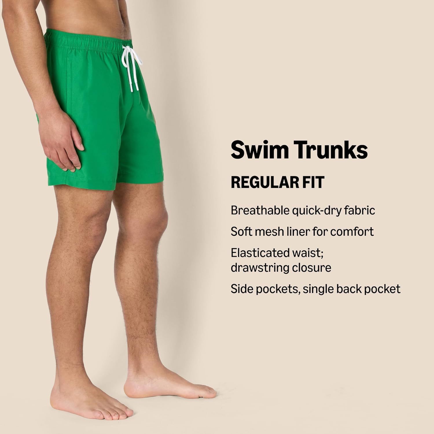 Amazon Essentials Men's 7" Swim Trunk - TrendyLookz