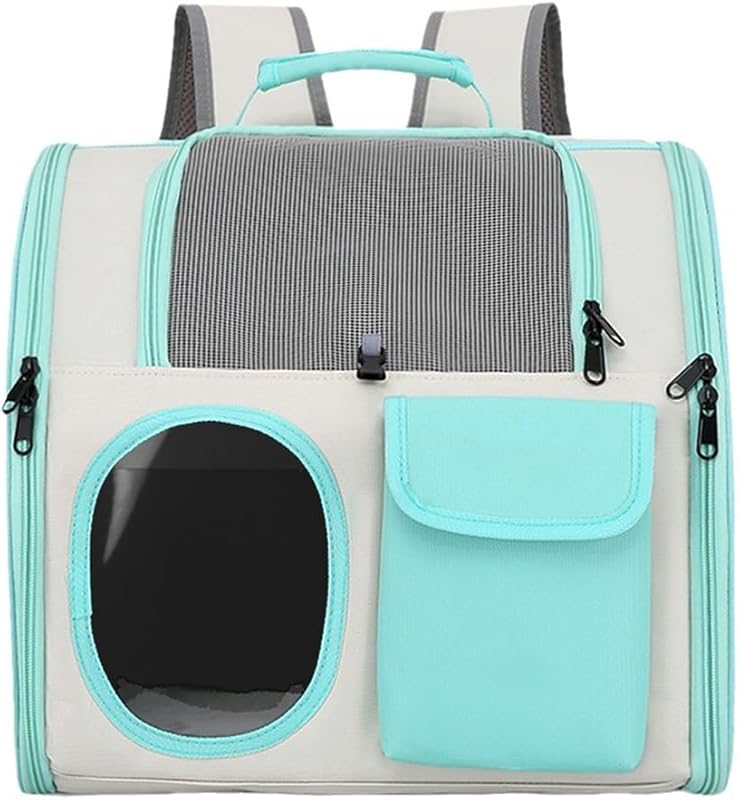 Cat Dog Carrier Backpacks,Pet Backpack Carrier, Bubble Backpack Pet Carriers with Breathable Mesh for Cats Small Dogs Puppies Animals for Travel, Hiking, Camping or Outdoor Use (Pink)