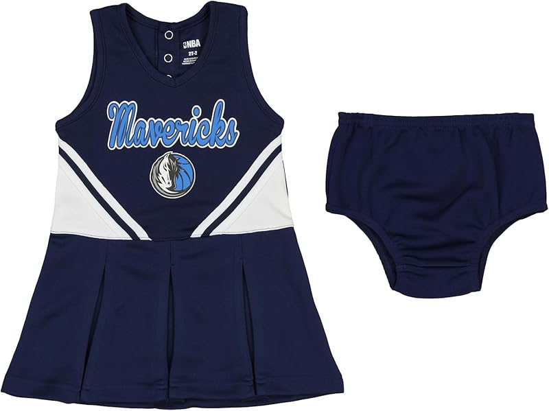 Outerstuff NBA Teams Girls Infants (12M-24M) & Toddlers (2T-4T) Cheerleader Set