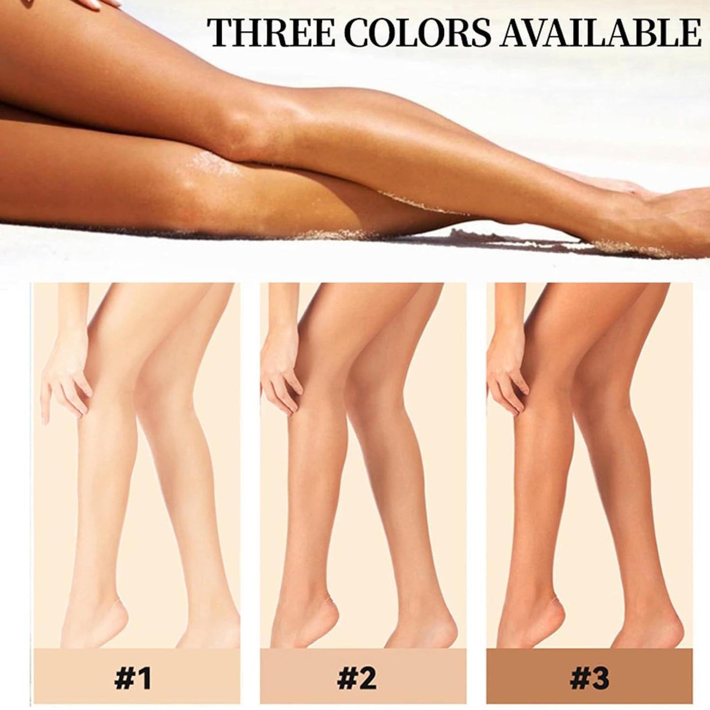 Dulele Leg and Body Makeup Foundation, Waterproof Leg & Body Tattoo Scar Cover up, Body Coverage Tattoo Concealer, No Transfer, Covers Varicose Veins for All Skin Tones (Bronze, M)