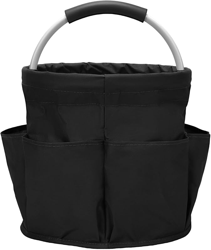Multifunctional Folding Basket with Handles: Portable Picnic Baskets, Outdoor Beach Baskets, Garden Picking Baskets, Gift Baskets, Collapsible Bathroom Storage Baskets (Green)