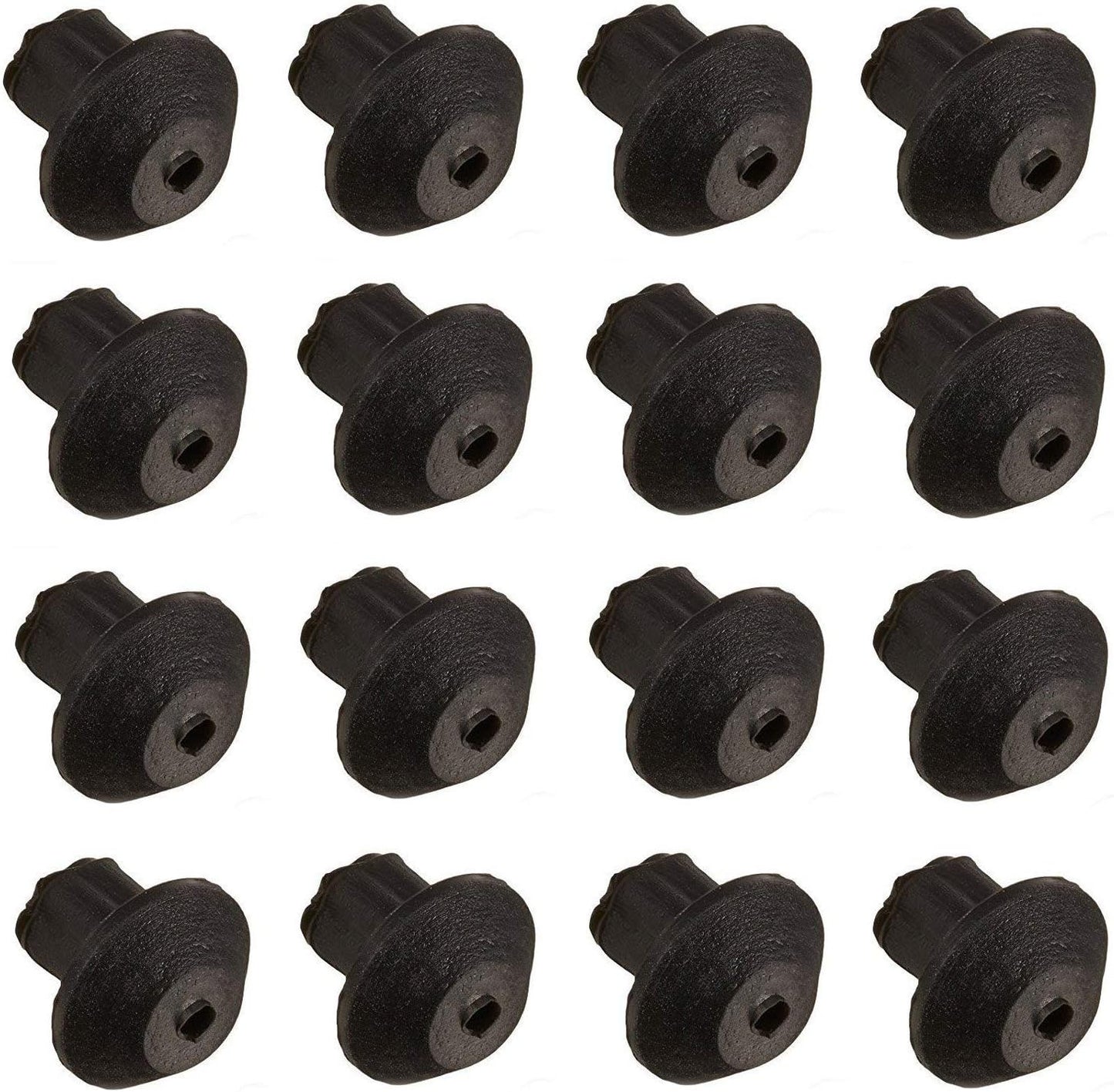 16 Pack WB2K101 Range Burner Grate Rubber Feet Kit Replacement for GE, Hotpoint, Kenmore 362. High Temp Resistant Silicone Rubber Bumper Pads Replace Part WB2K101, WB02K0101, 247410