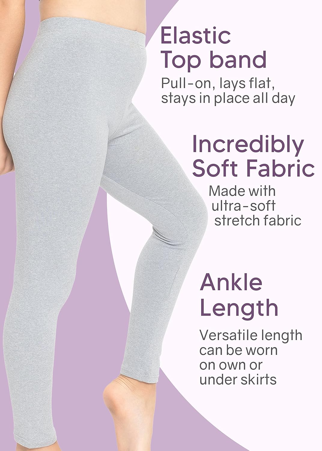STRETCH IS COMFORT Oh So Soft Youth Girls Long Sleeve Crew and Leggings Set, Includes Top and Bottom