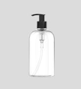 Bar5F Plastic Spray Bottle, 12 oz | Leak Proof, Empty, Trigger Handle, Adjustable Fine to Stream, Refillable, Hair Salons & Spas, Household Cleaners, Cooking | Smoke Grey (1)