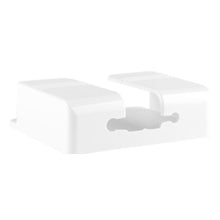 CEI&BPY 2Pcs Phone Holder Wall Mounted, Phone Stand with Self Adhesive. Phone Holder for RV Charging.Compatible with iPhone and Android (2Pack-White)