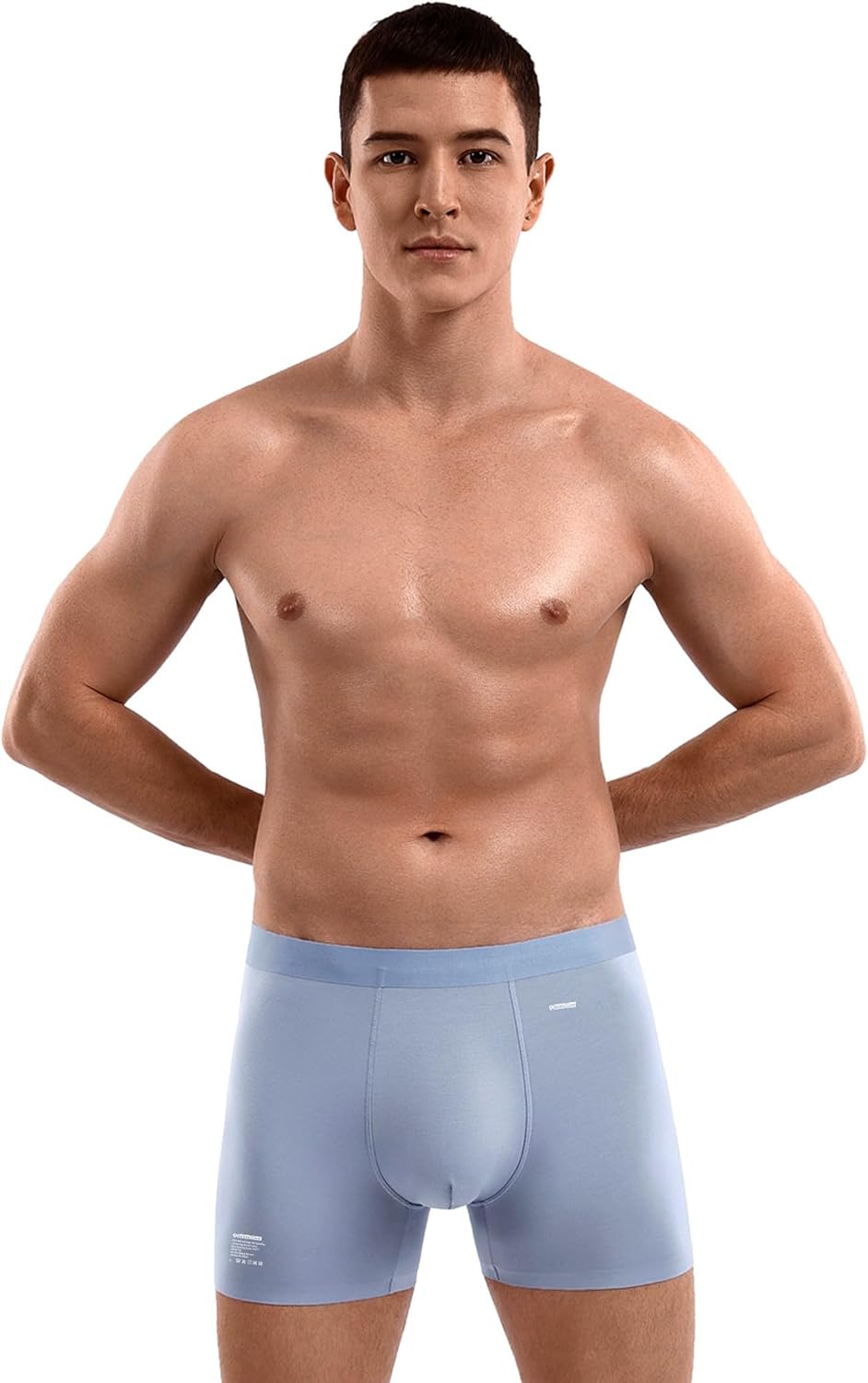 Premium Men's Naked Feeling Air Micro Modal Boxer Briefs - Softer Than Cotton-Athleisure Mens Underwear Trunks