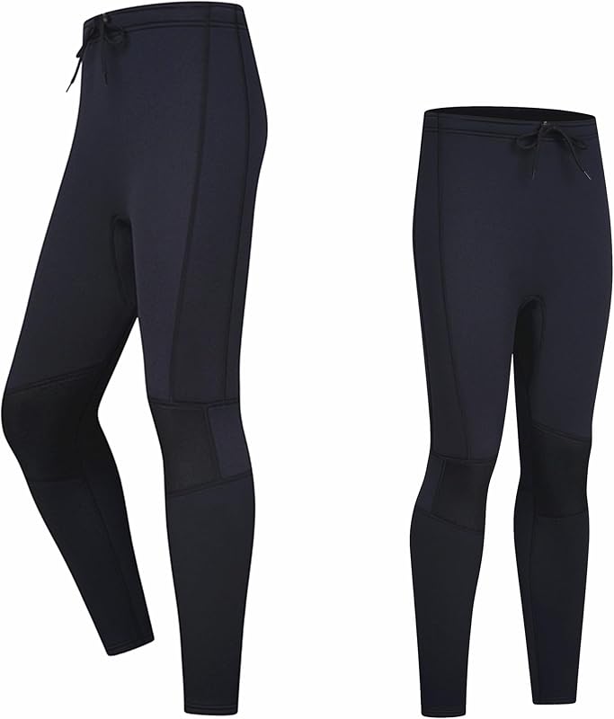 Men&Women Wetsuit Pants, 1.5mm/3mm Neoprene Long Pants Keep Warm,Diving Pants for Surfing Kayaking Swimming Diving Canoeing