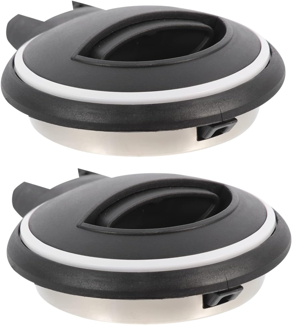 2pcs Teakettle Cover Electric Kettle Lid Easy Install Heating Water Kettle Cover for Convenient Pouring Replacement for Old Broken Lids