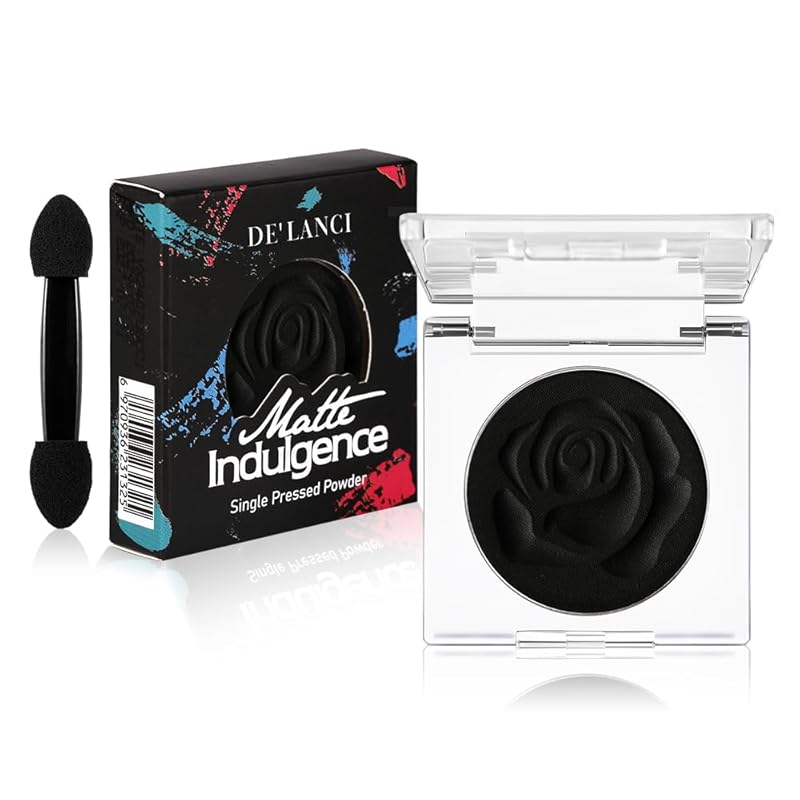 Single Shimmer Cream Eyeshadow, Rose Metallic Highly Pigmented Monochrome Eye shadow Palette, Blendable Sparkly Eye Glitter Waterproof Natural Mini EyeMakeup Brightener Highlighter for 24 hours makeup