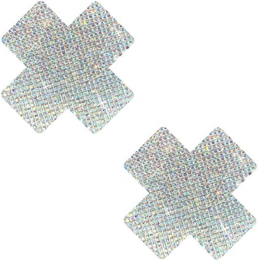 Neva Nude Bodistix - Body Stickers for Festivals, Raves, & Parties | Medical Grade Adhesive, Waterproof Made in USA (6 Pack)