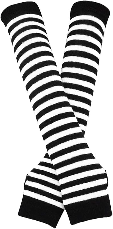 Bienvenu Punk Gothic Rock Long Arm Warmer Fingerless Gloves - TrendyLookz