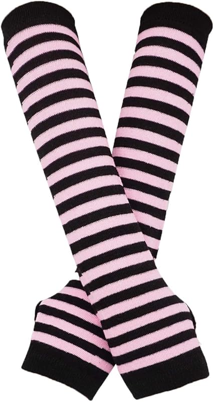 Bienvenu Punk Gothic Rock Long Arm Warmer Fingerless Gloves - TrendyLookz
