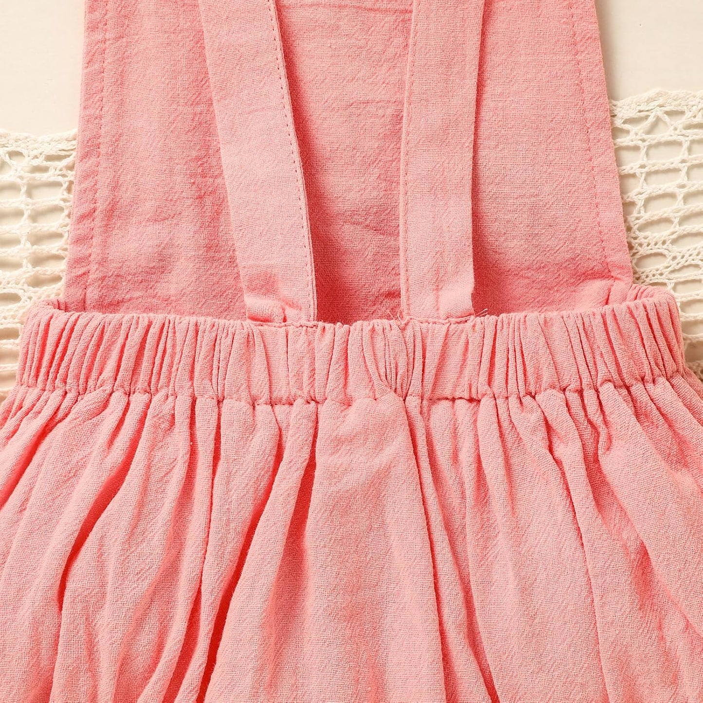 Baby Boys Girls 1st Birthday Romper Baby First Birthday Outfit Boy Solid Color Jumpsuit Cake Smash Outfit