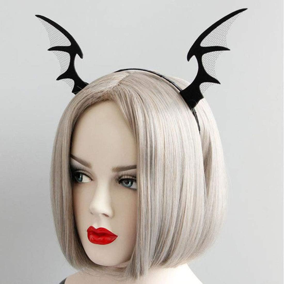 Halloween Bat Wing Headband Cosplay Party Head Piece Costume Hair Band ZHB09