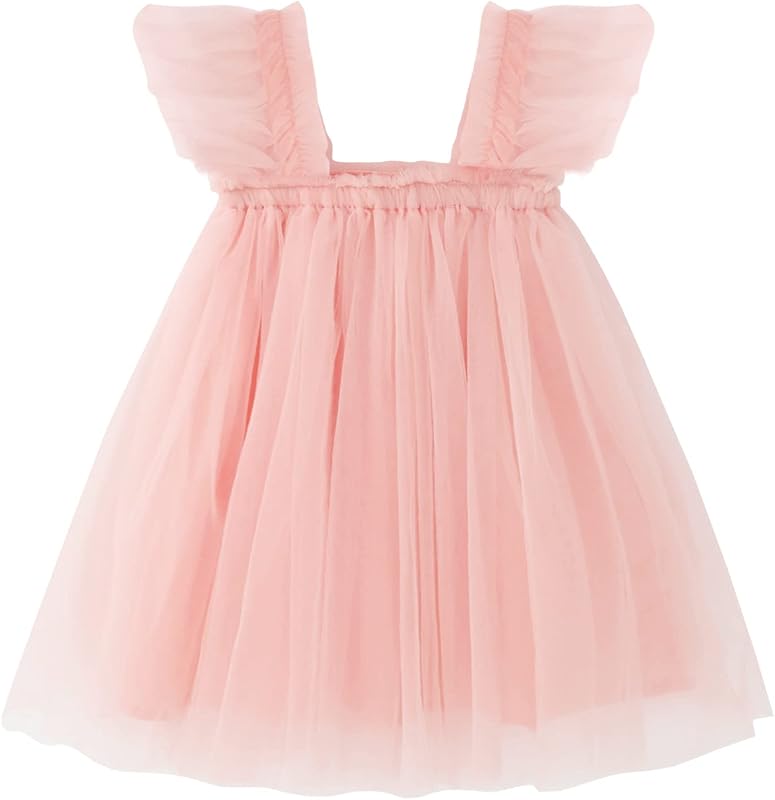 AGQT Baby Girls Tutu Dress Tulle Sundress Size 9M-5T