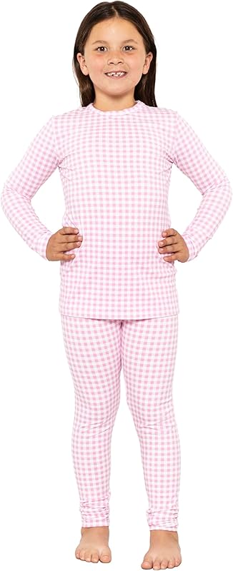 STRETCH IS COMFORT Oh So Soft Youth Girls Long Sleeve Crew and Leggings Set, Includes Top and Bottom