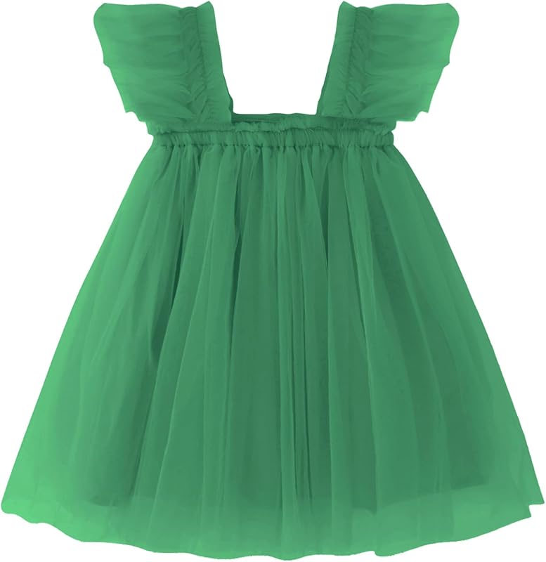 AGQT Baby Girls Tutu Dress Tulle Sundress Size 9M-5T