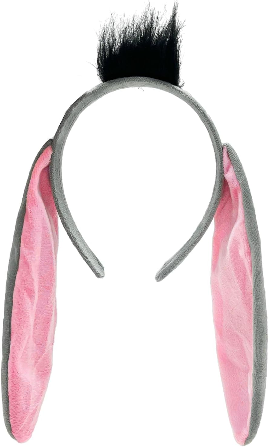 Donkey Cosplay Costume Accessories Adult Donkey Tail Ears Nose Suit Halloween Outfit Props Set 3Pcs