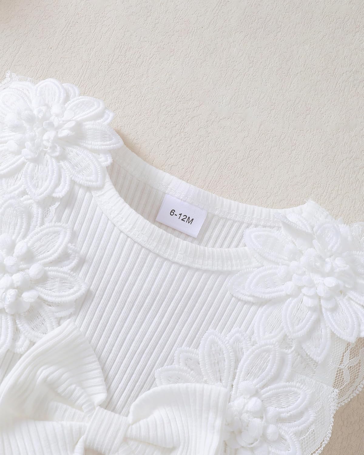 Renotemy Baby Girl Flower Dress Summer, Tutu Tulle Boho Princess Wedding Birthday Party Dresses for Infant Girls 0-18 Months
