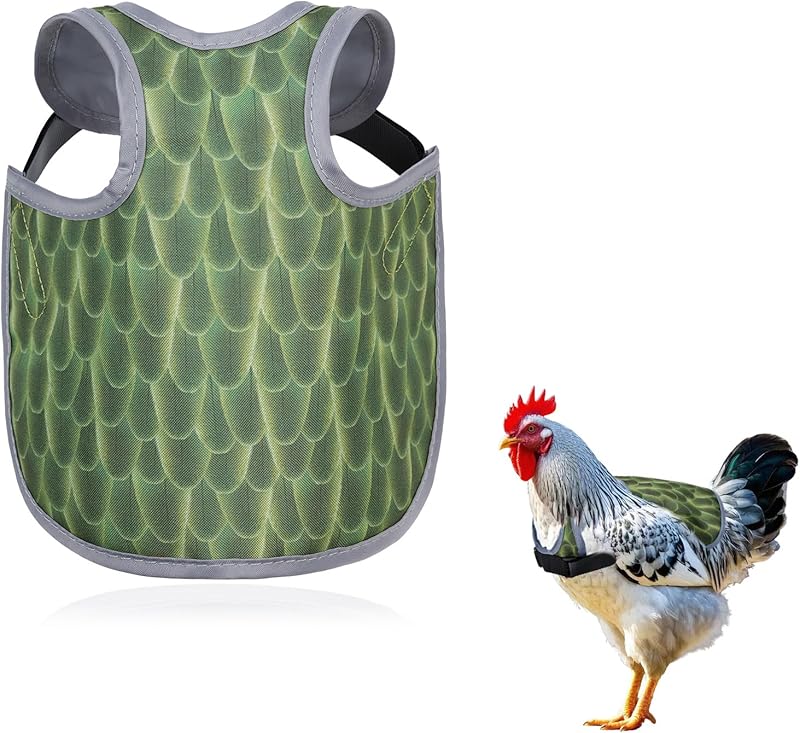 Chicken Saddle for Hens - Chicken Aprons for Hens With Adjustable Straps, Chicken Aprons & Vest Jacket for Hens - TrendyLookz