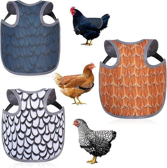 Chicken Saddle for Hens - Chicken Aprons for Hens With Adjustable Straps, Chicken Aprons & Vest Jacket for Hens - TrendyLookz