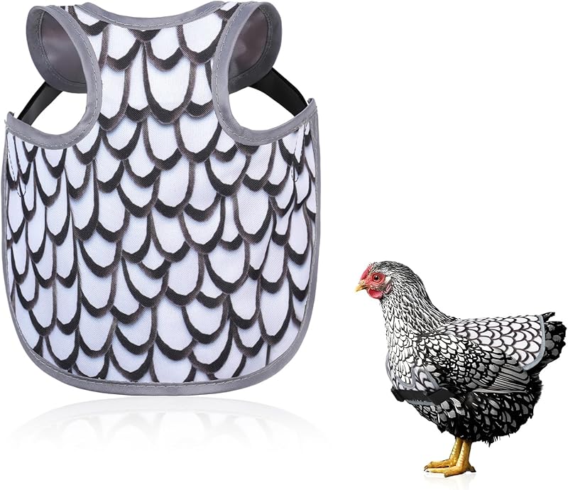 Chicken Saddle for Hens - Chicken Aprons for Hens With Adjustable Straps, Chicken Aprons & Vest Jacket for Hens - TrendyLookz